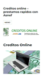 Mobile Screenshot of creditosonline.com.es